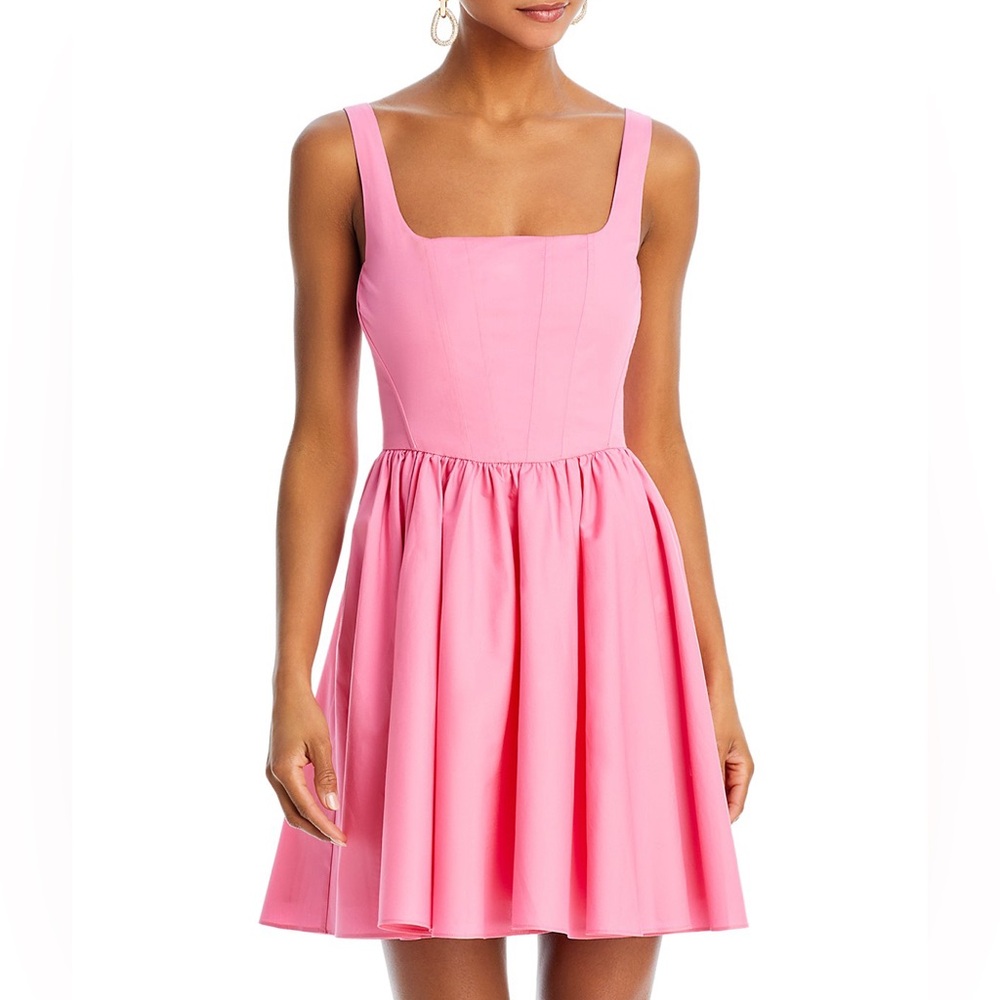 Wayf Jade Corset Mini Dress - New With Tags - Pink - Size S